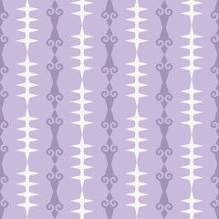 Fototapeta na wymiar Background pattern with geometric ornament, colors: white and purple shades, wallpaper. Seamless pattern, texture. Vector illustration