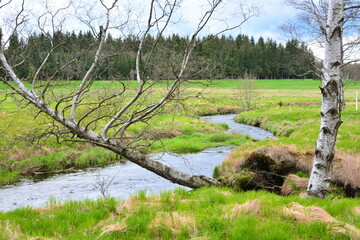 Landschaft in Böhmen CSSR 