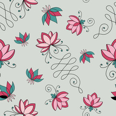 Yogate! Seamless pattern Collection 