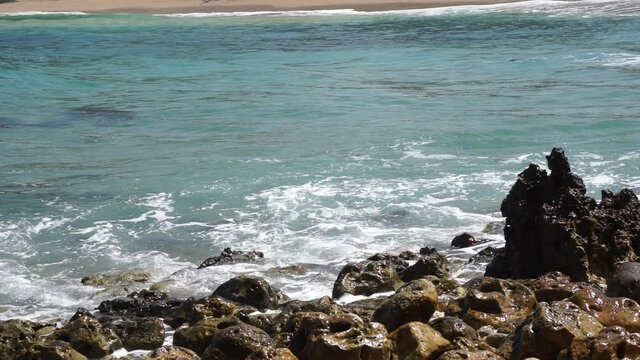 The beautiful Pangi beach in Blitar, East Java Indonesia