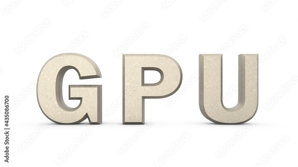 Poster plantin metallic 3d text 