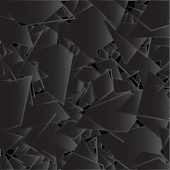 Abstract background from random disordered polygons