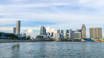 Naklejka premium Singapur 