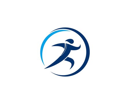 sports chiropractic simple logo