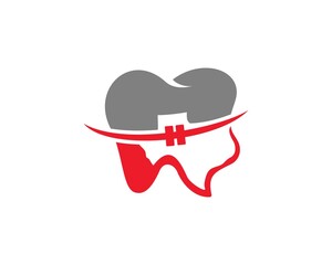 texas dental orthopedist logo vector