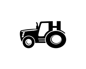 tractor silhouette