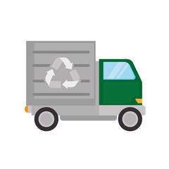 Recycle truck icon