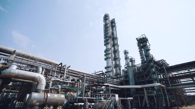Facilities and structures on the territory of the fuel production plant
