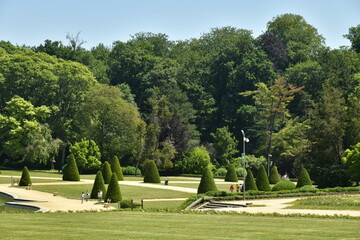 Le Jardin Français du parc de Tervuren à l'est de Bruxelles