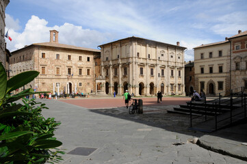 Fototapeta premium Piazza Grande in Montepulciano