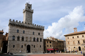 Obraz premium Palazzo Comunale Montepulciano