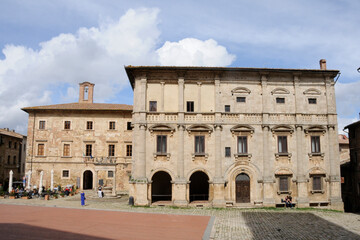 Fototapeta na wymiar Palazzo Tarugi von Sangallo in Montepulciano