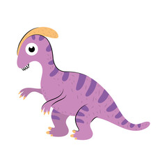 parasaurolophus dinosaur cartoon