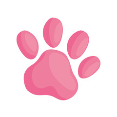 Cute pink dog print