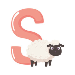 sheep animal alphabet