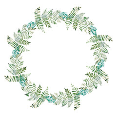 Green tropic wreath