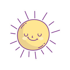 cute sun cartoon