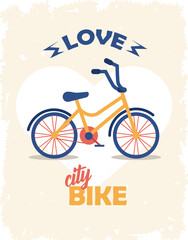 love bike poster
