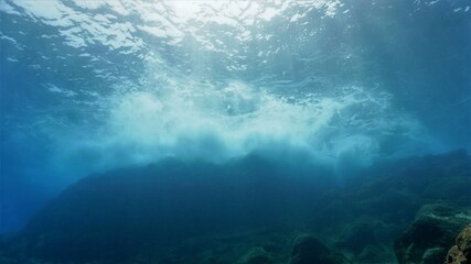 The light of God underwater