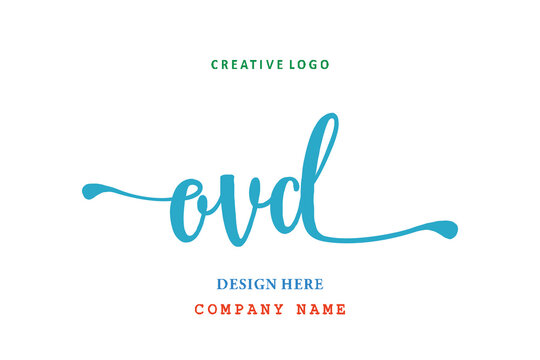 OVD lettering logo is simple, easy to understand and authoritative
