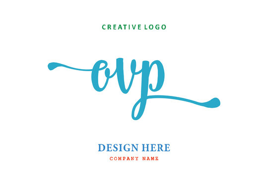 OVP lettering logo is simple, easy to understand and authoritative