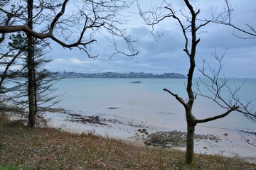 Beautiful seascape in Brittany, France