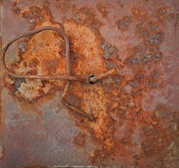 rusty metal background
