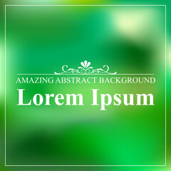 Abstract blurred background design