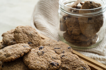 cookies with chocolate chips