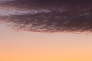 beautiful colorful sky and cloud in twilight time background