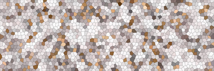 Illustration of abstract vitrage background. Decorative stained glass pattern for design poster, banner, cover. Vintage window texture. 3d illustration