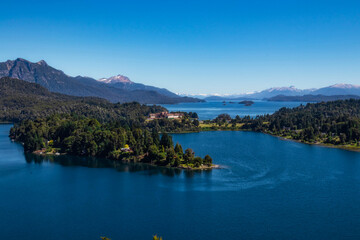 Landscape and Panoramic View, Panoramic Point, Bariloche, Argentina