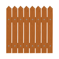 wood fence rustic