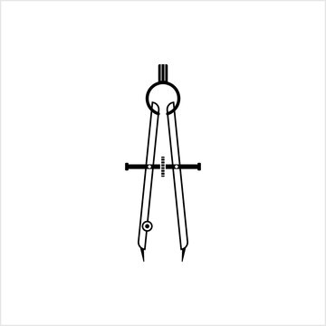 recommend clip art: Drafting Compass Icon, Pair Of Compasses, Technical Drawing Instrument