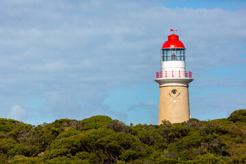 Fototapeta na wymiar Cape Du Couedic Lighthouse on Kangaroo Island South Australia on May 8th 2021