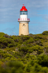 Fototapeta na wymiar Cape Du Couedic Lighthouse on Kangaroo Island South Australia on May 8th 2021