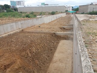 site with blocks