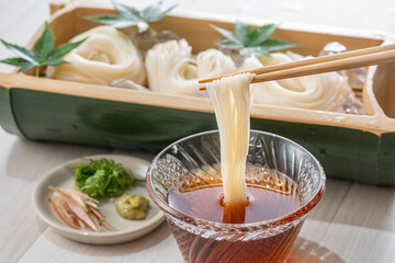 そうめん　素麺