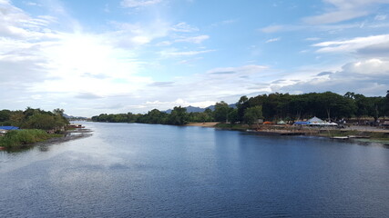View from the Bridge Over the River Kwai.