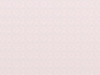 Retro lace pattern. Pink fabric texture. 3D illustration. 3D render