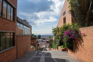 vista dé Bogotá desde la Universidad Externado de Colombia.