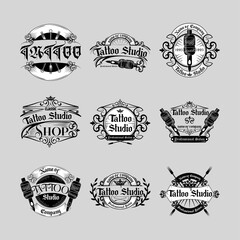 tattoo studio badges