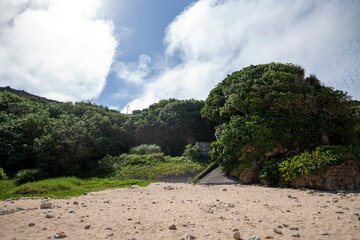 沖縄　玻名城ビーチ