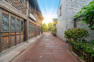 Nantang old street, Ningbo, China