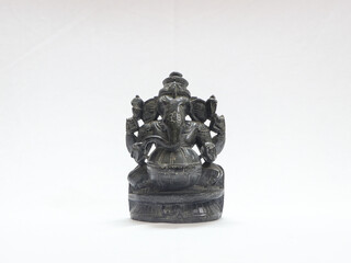 hindu god lord ganesha rock sculpture 