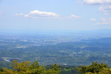 三重県　青山高原からの眺め（2021年5月　春）