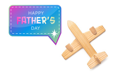 Beautiful greeting card for Father's Day celebration