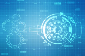 Binary Code Background, Digital Abstract technology background, Big data digital binary code, Internet Data Communication and Transfer background, Futuristic information technology concept