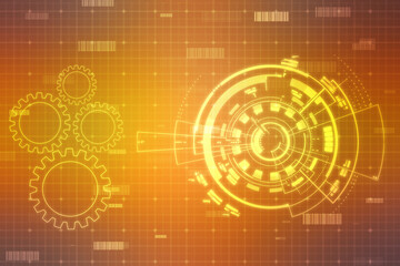 Binary Code Background, Digital Abstract technology background, Big data digital binary code, Internet Data Communication and Transfer background, Futuristic information technology concept