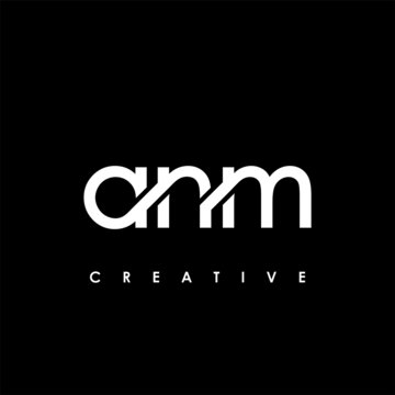 ANM Letter Initial Logo Design Template Vector Illustration